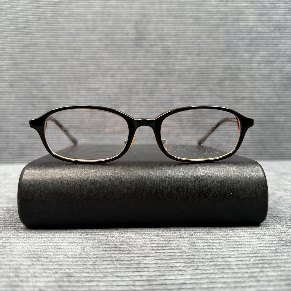 Chaps 3017 618 Black Tortoise Oval Y2KEyeglass Frames 51-18-145 Vintage